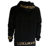 BLACK WITH GOLD EMBROIDERED HOODIE (REGULAR STYLE)